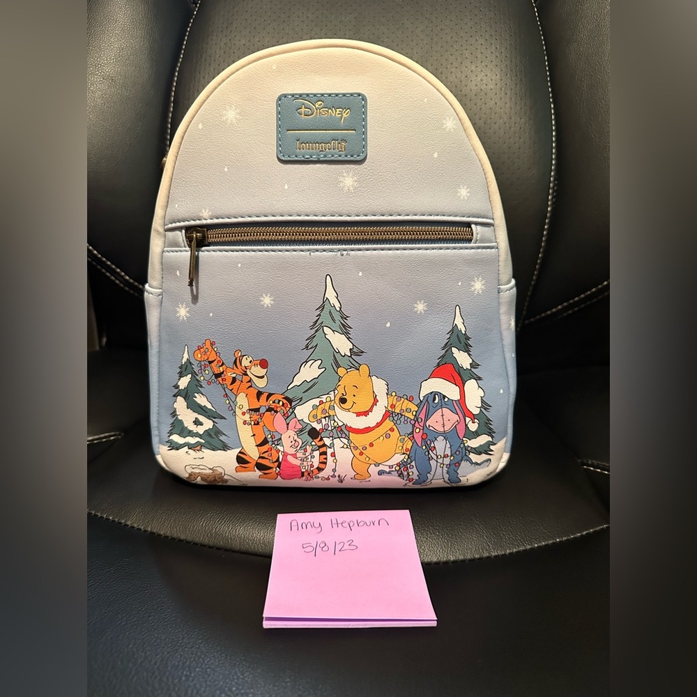 Winnie the Pooh Christmas Loungefly Backpack